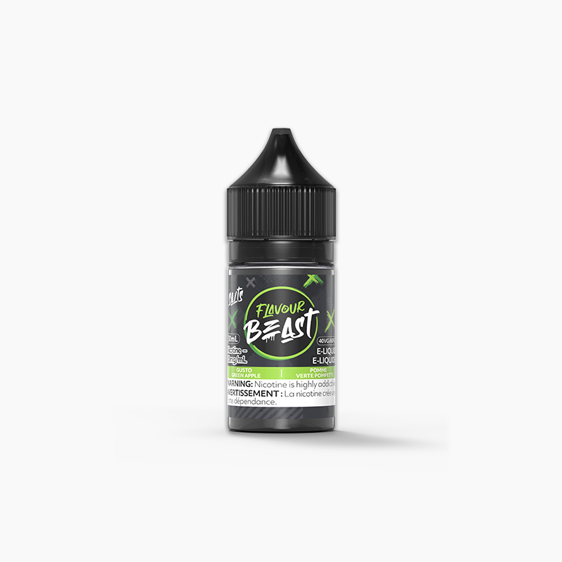 Flavour Beast Salts | Gusto Green Apple 30ml