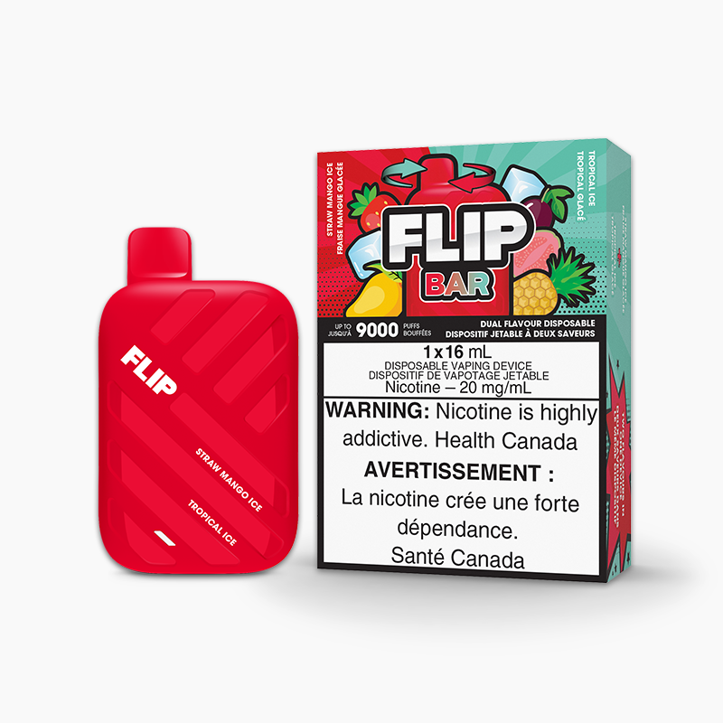 Flip Bar | Straw Mango Ice & Tropical Ice