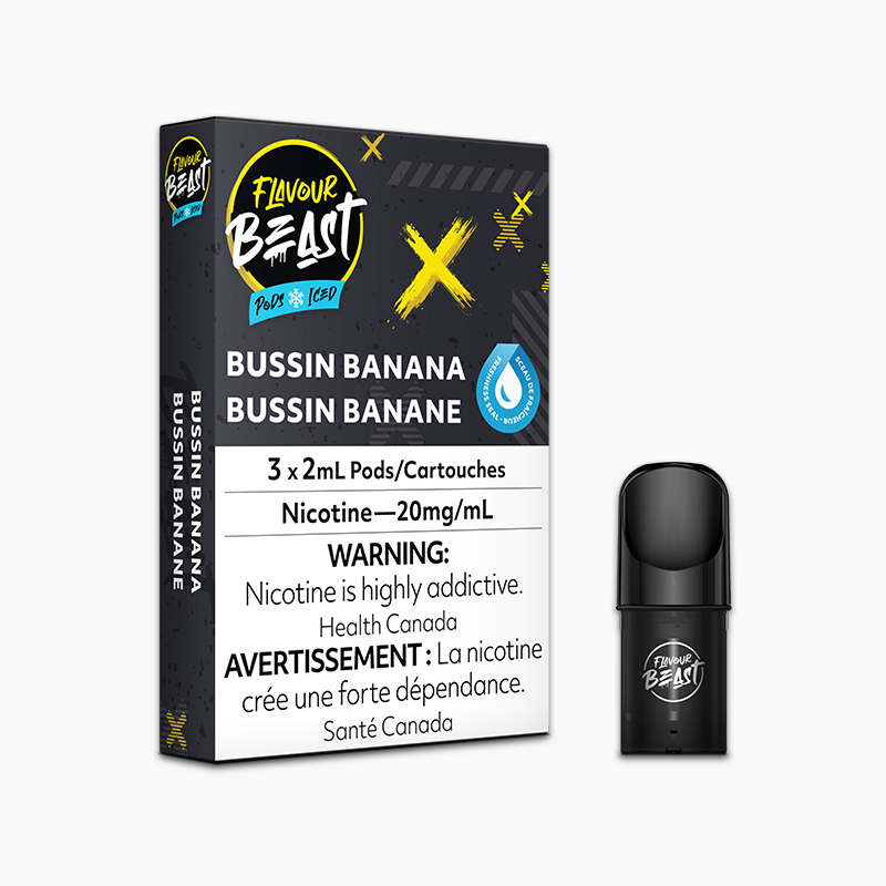 Flavour Beast Pod | Bussin' Banana Iced