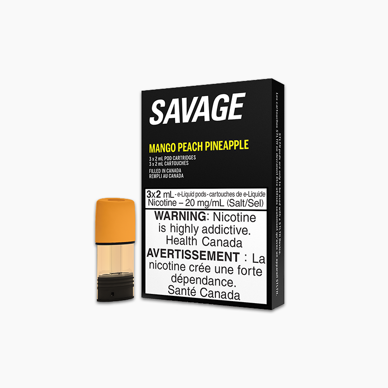 STLTH Savage Pod Pack | Mango Peach Pineapple