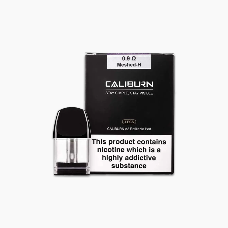 Uwell | Caliburn A2 Replacement Pods 4/PK [CRC Version]